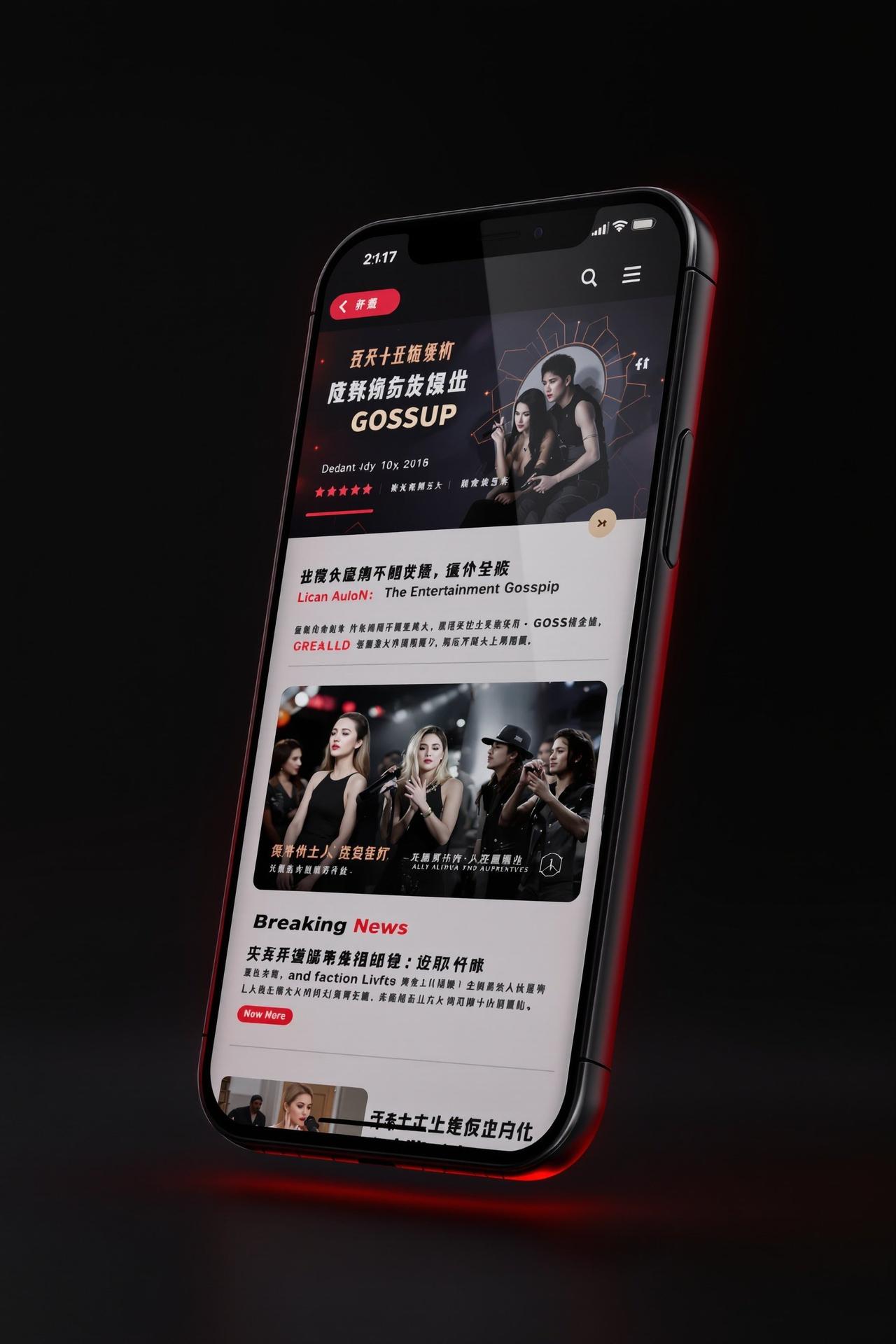 每日吃瓜APP界面